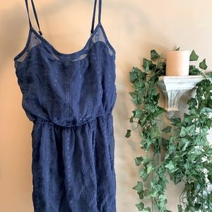 Abercrombie & Fitch navy blue dress size XS